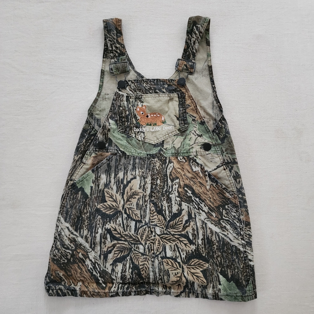 Daddy's little deer camo skirtall 5t